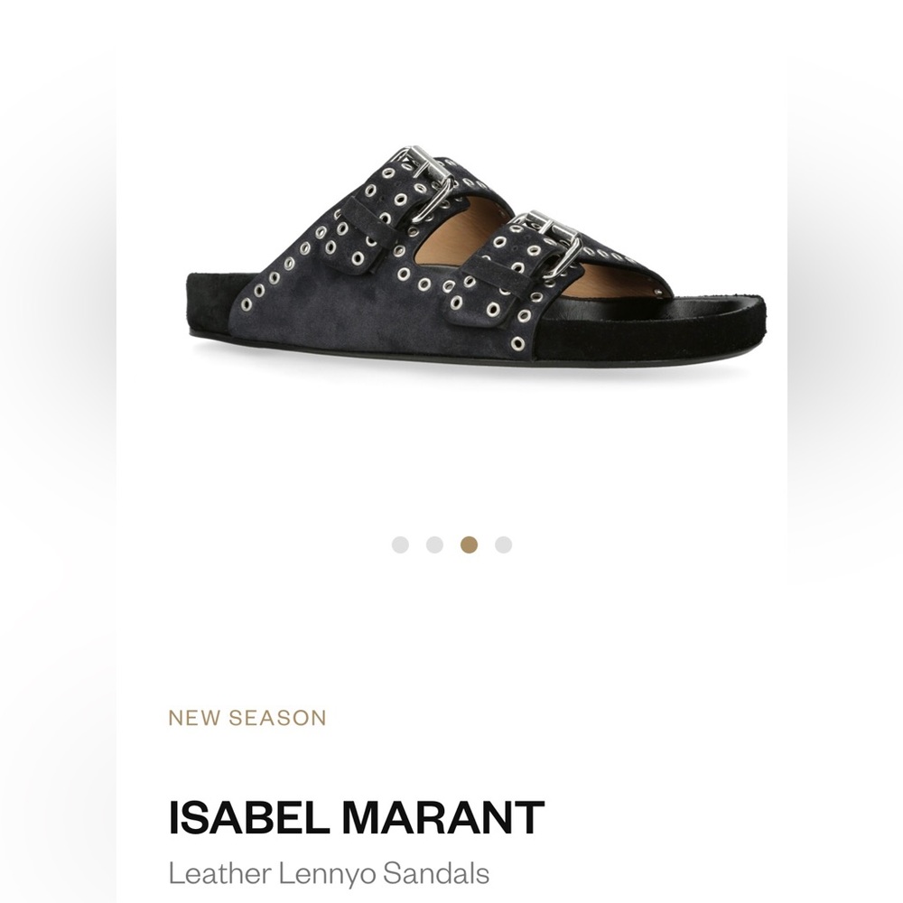 Isabel Marant Lennyo Slip-On Sandals × 1
IT38 / Black